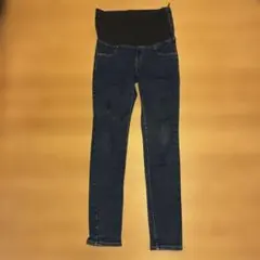 ユニクロ　UNIQLO マタニティ　パンツ　ブルー　ネイビー