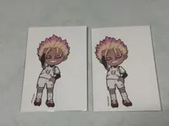 ブルーロック 士道龍聖 ダイカットステッカー2点