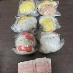 スタジオハヌル サンリオキャラクターズ ふわふわぬいぐるみ コンプリート