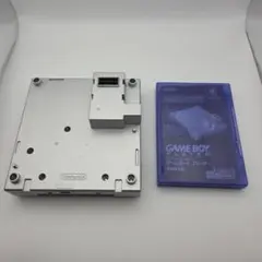 ゲームキューブ用ゲームボーイプレイヤー　シルバー スタートアップディスク付属