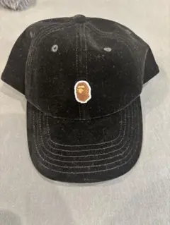 A BATHING APE ベロア キャップ ブラックのサムネイル