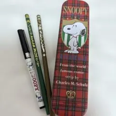 SNOOPY スヌーピー　缶ペンケース　文具セット