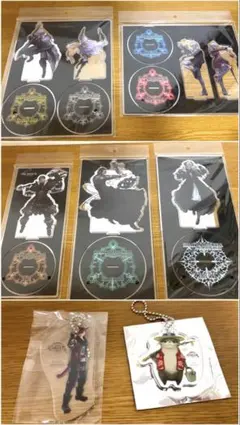 ファイナルファンタジー7 エバークライシス アクリルスタンド 缶バッジ