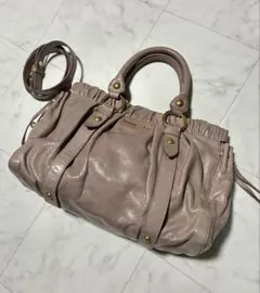 miumiu♡ VITELLO LUX 2wayバッグ
