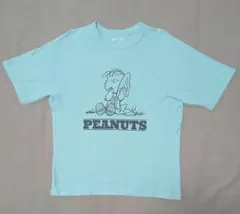スヌーピー 両面プリントT PEANUTS UNIQLO 古着