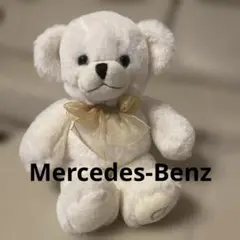 非売品　Mercedes-Benz ベア ぬいぐるみ ホワイト　ベンツ　白　くまのサムネイル