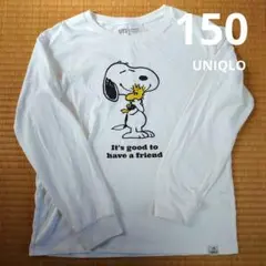 No.4419 UNIQLO スヌーピー 長袖カットソー 150