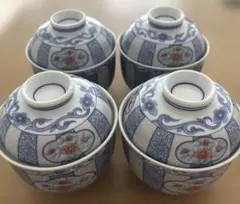 美濃焼　茶碗蒸し　小鉢 4個セットのサムネイル