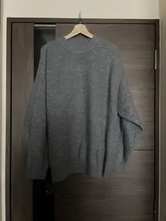 【美品】WYM/MELANGE AZE LOOSE KNIT