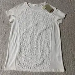 ★Zara Girls 花柄レース 半袖Tシャツ ホワイトのサムネイル
