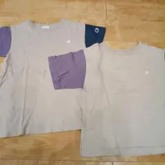 Champion ワンピース 100cmとTシャツ 120cm 2枚セット