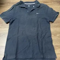 Nike ブラック ポロシャツ