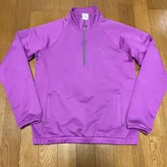 NIKE GOLF ハーフジップ ジャンパー Mサイズ パープル　レディース