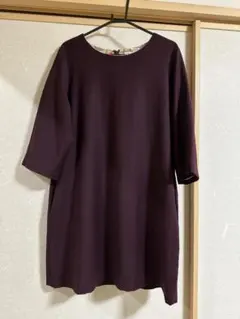 極美品＊みなとのてんらんかい ノースリーブシャツ シアー シフォン 紺 