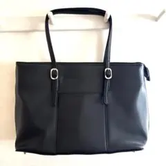 就活バック　黒　美品　レディースのサムネイル
