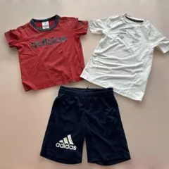 アディダス/アンダーアーマー スポーツウェアセット　100センチ相当