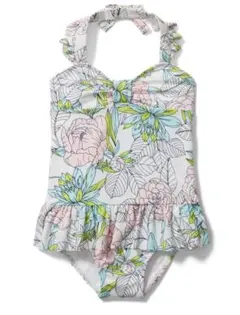 【新品タグ付き】Janie and Jack   フラワー水着 3-6m