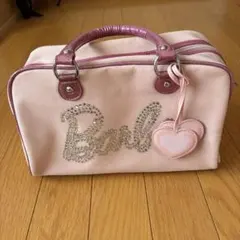 Barbie ピンク ハンドバッグ ショルダーバッグ　ビジュー付きのサムネイル