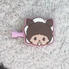 モンチッチ シリコン 前髪クリップ ピンク ベビーのサムネイル