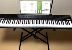 【美品】Alesis RECITAL 88鍵盤 電子ピアノ（キーボードケース付）のサムネイル