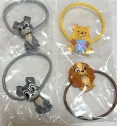 ディズニー　twinkle ガチャ　ヘアゴムセット