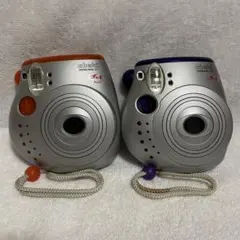 【ジャンク】 instax mini 20 2台 シャッター、フラッシュOK