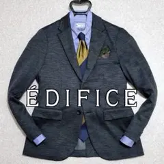 ★極美品 エディフィス 超高級 秋冬 起毛フランネル テーラードジャケット