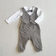 H&M 60cm ロンパース お宮参り ドレッシー フォーマル ベビー服