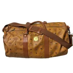 MCM ヴィセトス　モノグラム　2way ボストンバッグ　大容量　レザーのサムネイル