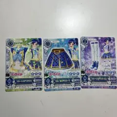 アイカツ　ステージコーデ　PZ-055 PZ-056 PZ-057