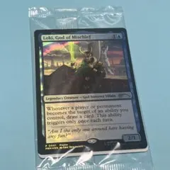MTG Loki, God of Mischief/悪戯の神、ロキ プロモカード - メルカリ