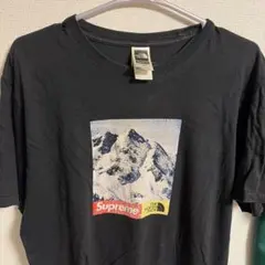 「希少」Supreme × The North Face Tシャツ M ブラック