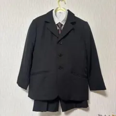 美品！フォーマルスーツ 130cm シャツ、ネクタイ、膝丈パンツ