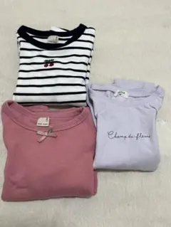 女の子 トップス 110cm 3点セットpetit main anyFAM