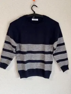 新品未使用✨️ Arshiner 子供用セーター130cm ネイビー、グレー