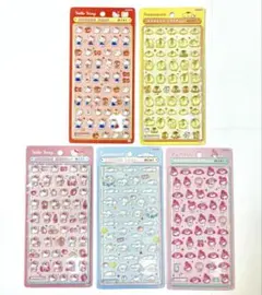 正規品　サンリオ　ボンボンドロップシールmini 5枚セット