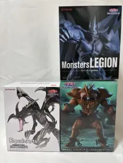 アニメ「遊☆戯☆王」シリーズ　フィギュア３点セット　新品未開封