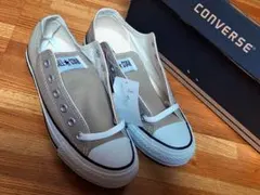新品未使用 CONVERSE ALL STAR ベージュ スニーカー 23.5