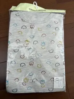 スマイルと王冠柄パジャマ110サイズ