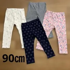 UNIQLO ベビー用レギンス10分丈4点セット