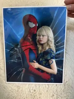 アンドリュー・ガーフィールド 直筆サイン入り 11×14 スパイダーマン