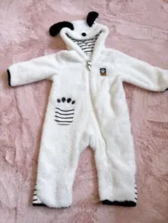 イーベビー カバーオール フリース 秋冬 70〜80cm