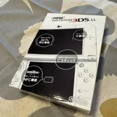 【箱のみ】New Nintendo 3DS LL パールホワイト外箱