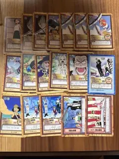 ワンピース カードダス 旧カード まとめ売り27枚 クロ編 - メルカリ
