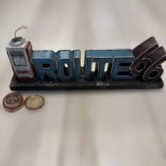 ROUTE 66 レトロデザイン置物