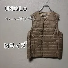 UNIQLOダークブラウンダウンベスト、Mサイズ