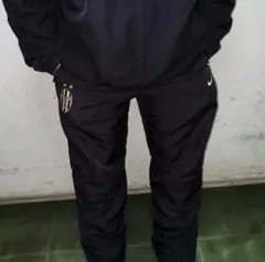 【未使用】NIKEJuventusジャージパンツLメンズBLACK