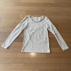 【着用数回】【美品】chocol raffine robe長袖Tシャツ ベージュのサムネイル