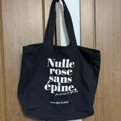 epine キャンバス　トートバッグ　ブラックのサムネイル