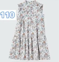 【中古・110cm】UNIQLOポールジョー・ワンピース